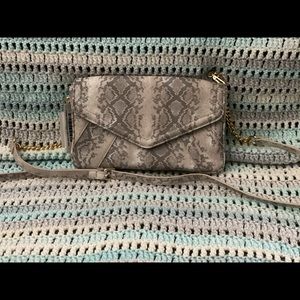 Brand new Snake skin print  crossbody/ clutch